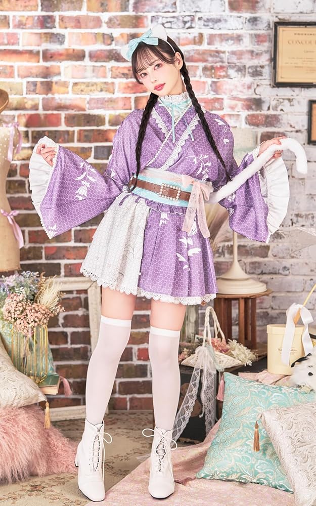 Amazon.co.jp: [Malymoon] コスプレ 中村里砂 和洋折衷 キャット